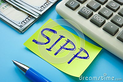 Business concept about SIPP SafeÂ Interval Path Planning with phrase on the page Stock Photo